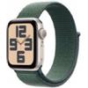 Apple Watch SE GPS 40mm Galassia Cassa Alluminio con Cinturino Sport Loop Lago Verde - MXEH3QL/A