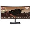 COOLER MASTER MONITOR GAMING CURVO 34 LED VA 21:9 UWQHD 180HZ, 320 CDM, 1500R, USB-C DOCK, DP/HDMI, MULTIMEDIALE, GM34-CWQ2 - CMI-GM34-CWQ2-EK