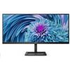 PHILIPS MONITOR 34 LED VA 21:9 WQHD 4MS 300 CDM, USB-C, ALTEZZA, DP/HDMI, MULTIMEDIALE - 346E2LAE⁄00