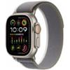 Apple Watch Ultra 2 GPS + Cellular, 49mm Titanium Case con Verde/Grigio Trail Loop - M/L - MRF43TY/A