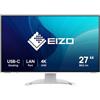 EIZO MONITOR 27 LED IPS 16:9 4K UHD, 5MS 350 CDM, PIVOT, USB-C, DP/HDMI, MULTIMEDIALE, FLEXSCAN EV27 - EV2740X-WT