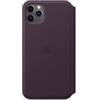 Apple iPhone 11 Pro Max Leather Folio - Aubergine - MX092ZM/A