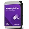 WESTERN DIGITAL HDD PURPLE PRO 12TB 3.5 SATA 6GBS 7200 RPM 512MB BUFFER - WD122PURP