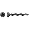 Spax T-STAR plus, vite universale, a testa svasata, nera, filettatura completa (3,5 x 16 mm, 200 pezzi)