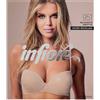Infiore Reggiseno a balconcino imbottito INFIORE art. 951 serie micro riciclata Sabbia
