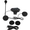 Jadeshay Interfono Casco, 1 paio Bluetooth Casco Moto Interfono Noto Bluetooth Coppia Supporta Chiamate in Vivavoce per Accessori Moto