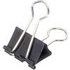 MAUL Molle fermacarte mauly® nere 19 mm set 12 pz per 50 fogli