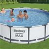 Bestway Piscina fuori terra tubolare BESTWAY Steel Pro Max grigio H 1.1 x ⌀ 4.27 m