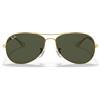 Ray-Ban Occhiali da Sole RB3362 001 Cockpit Oro/Verde G-15 Unisex