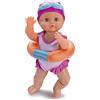 Nenuco - Nuotatore, questo divertente giocattolo nuota come un vero bambino, muove le gambe in acqua, è resistente all'acqua del bagno e della piscina, ha un accessorio galleggiante FAMOSA (700014071)
