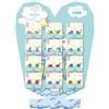 AB-GLOBAL Srl MYLOVLY GIOIELLI MANTI ORECCHINO PESCE GRANDE BLU E GIALLO