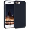 kwmobile Cover per Apple iPhone 7 Plus/iPhone 8 Plus Custodia - Back Case per Smartphone in Silicone TPU - Protezione Gommata - blu mirtillo