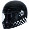 Origine Casco Moto Integrale Custom Origine VEGA Racer Nero