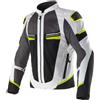 Clover Giacca Moto Traforata Clover AIRJET 6 Grigio Nero Giallo