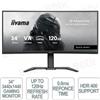 IIYAMA GCB3482WQSU-B1 - Black Hawk™ Monitor 34 Pollici Curvo 1500R Ultra Wide UWQHD 3440x1440 120Hz Freesync™ Premium Pro PBP