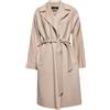 Weekend Max Mara Cappotto a vestaglia in double di misto lana