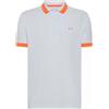 SUN68 Polo BIG STRIPE FLUO
