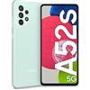 Samsung Galaxy A52s 5G Smartphone, Display Infinity-O FHD+ da 6,5 pollici, 6GB RAM e 128GB di memoria interna espandibile, Batteria 4.500 mAh e Ricarica Ultra-Rapida, Awesome Mint [Versione Italiana]