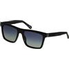 Guess GU00166 01D | Occhiali da Sole Graduati o Non Graduati | Unisex | Plastica | Rettangolari | Nero | Adrialenti