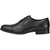 JACK & JONES Jfwdonald Leather Anthracite Noos - Scarpe Stringate Derby Uomo, Grigio, 40 EU