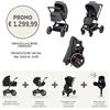 Maxi Cosi Trio Navicella Fame, Pebble 360 pro, Family Fix 360 Pro Twillic graphite