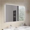 DEGHI Specchio da bagno led 100x70 cm luce fredda retroilluminato - Celli
