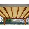 VERDELOOK Telo copertura vela beige 2.8X2.8m per pergola legno 3x3m