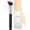 Erinde Foundation Color Changing, fondotinta cambia colore per pelle matura, correttore fondotinta, idratante liquido per il viso, fondotinta crema 30 ml e 1 pennello