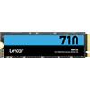 Lexar NM710 SSD 500GB, M.2 2280 PCIe Gen4x4 NVMe SSD Interno, Fino a 5000MB/s in Lettura, 2600MB/s in Scrittura, Disco a Stato Solido per PC, laptop e giocatori (LNM710X500G-RNNNG)