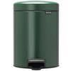 Brabantia - Pattumiera da bagno, Colore: verde pino., 5 l