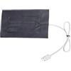 Generic Cuscinetto riscaldante USB - Pad termico elettrico | Cuscinetti termici per sollievo dalla schiena | Scaldaschiena riscaldato per | 5 V 1 A USB ricarica morbido cuscino riscaldante elettrico | Cuscino
