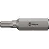 Wera 05057563001 8 x 70 mm 840/2 Z inserti per viti esagonale - argento