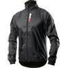 BIOTEX Mantellina X-Light Antivento Ciclismo e Running, Abbigliamento Tecnico Sportivo, Giacca Traspirante e Ripiegabile, Nero, XL