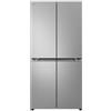 LG GMB860PYDE Frigorifero Multidoor Slim, Classe E, 530L, Wi-Fi, Total No Frost, Argento