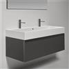 antoniolupi GESTOMOOD lavabo sospeso, GESTOMOOD126#TR, GESTOMOOD bianco opaco [Lavabi > Lavabi Sospesi]
