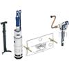 Geberit set di conversione risciacquo a 2 quantità, per cassette di scarico Twinline Bj 1978-1987, 240835005, Universal [Elementi ad Incasso > Accessori per Elementi Incasso]
