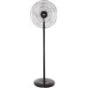 bimar VP165 Ventilatore a Piantana D45cm Altezza Regolabile, H1,65-1,33-0,96 5 Pale, 3 Velocità, Oscillazione Automatica DX SX. Inclinazione Regolabile. 60W