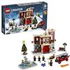 LEGO 10263 Creator Expert Winter Village Fire Station, Stazione dei vigili del fuoco per bambini