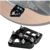 Runfarr Pedale Freno Posteriore Moto Pedana Punta Pieghevole CNC per 125 150 250 300 450 500 501 Te TX TC FC FX Fe SX SXF XC XCF EXC EXCF MC MCF Enduro Supermoto Dirt Bike Nero