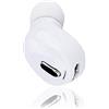 VBESTLIFE Auricolari in-Ear Wireless, Mini Auricolari Bluetooth Sportivi Monoauricolari Auricolari Universali Auricolari per Fitness/Tempo Libero/Guida/Ufficio(Bianca)