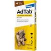 Adtab Per Cani 1,3-2,5 Kg 3 Compresse Masticabili 56 Mg Marrone