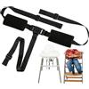 Your Day Mate Cintura di sicurezza per seggiolone con imbottiture per cinture, 1 Set, compatibile con IKEA ANTILOP e IKEA LANGUR, sistema di cinture a 3 punti per seggioloni per bambini