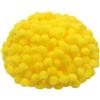 TOAOB THE ONE AND ONLY BABY TOAOB Circa 300 Pezzi Pom Poms Giallo Mini Piccoli Pompon per Lavoretti Creativi Crafts Decorazioni Artigianato Cucito Fai da Te Circa 8 mm