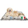 Tata Home Cuscino per Cani Sfoderabile Lavabile Materassino per Cane Idrorepellente Antigraffio Tappeto Animali Cuccia da Interno Esterno Made in Italy Mod. Doggy (L 60x120 cm)