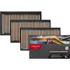 Caran D'Ache Luminance 6901 - Matite Colorate (scatola Di 76 pezzi + 2 Full Blender), multi