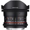 Samyang Obiettivo T3.1 VDSLR ED AS NCS, Collegamento con Fish Eye della Canon, 12 mm