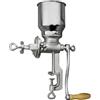 OUGPIU Macinino Manuale per Cereali con Tramoggia Grande da 13cm & Morsetto da Tavolo da 4cm,Finezza di Macinatura Regolabile,Multifunzione Macina a Mano in Ghisa,per Noci,Caffè,Cereali,Semi,Mais,Spezie