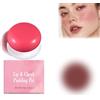 Generico Lip Pudding Pot, Korean Pudding Pot Blush, Korean Pudding Pot Lip, Blurring Makeup Blush, Milk Jelly Blush, Vielseitig Verwendbares, Natural and Long-lasting, Weiches, Mattes (Destiny, 6.5g)
