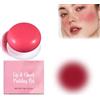 Generico Lip Pudding Pot, Korean Pudding Pot Blush, Korean Pudding Pot Lip, Blurring Makeup Blush, Milk Jelly Blush, Vielseitig Verwendbares, Natural and Long-lasting, Weiches, Mattes (Flushing, 6.5g)