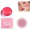 Generico Lip Pudding Pot, Korean Pudding Pot Blush, Korean Pudding Pot Lip, Blurring Makeup Blush, Milk Jelly Blush, Vielseitig Verwendbares, Natural and Long-lasting, Weiches, Mattes (Aura, 6.5g)